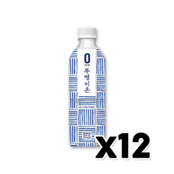 투명이온 제로칼로리 페트음료 500ml x 12개, 단품, 단품