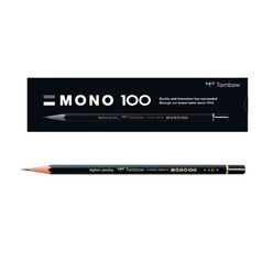 톰보 모노 100 연필 12개입 펜슬 필기 미술 스케치용, HB (12개입)