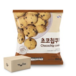 신흥 초코칩 쿠키, 80g, 20개