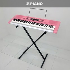 제트원 Z 디지털피아노 ZK-1500 프리미엄 전자피아노 전자키보드, 핑크