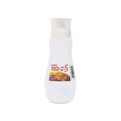 나카야 5구 마요네즈통 소스통 케찹통, L (380ml), 1개