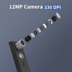 CZUR Lens1200 Pro 휴대용 문서 스캐너 12MP USB 문서 카메라 빠른 스캔 1s/페이지 캡처 사이즈 A4 사용하기 쉬운 OCR 맥 및 윈도우용 여행 친화적