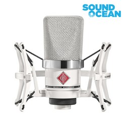 노이만 NEUMANN 방송국 스튜디오 퀄리티 레코딩 마이크, TLM102 White(화이트-한정판)