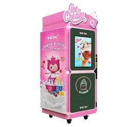 스마트 자동 자판기 동전 작동 소프트 아이스크림 자판기 도매, 01 EXW PRICE