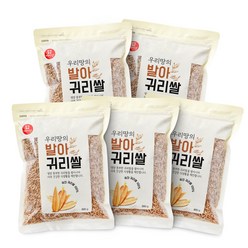 [두보식품] 발아 귀리쌀 800g (국산) 5봉, 1세트