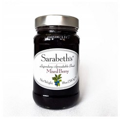 Sarabeth's 사라베스 잼 믹스드 베리 510g Mixed Berry Fruit Spread 18 oz, 1set
