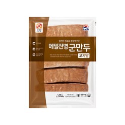 오양 메밀전병 군만두 고기맛, 1200g, 1봉