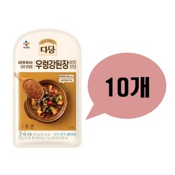 CJ 다담 우렁강된장 비빔 양념 140g x 10개