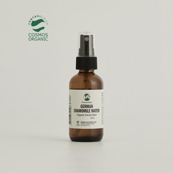 [아로마더] COSMOS 오가닉 저먼 캐모마일 워터 50ml 민감한 피부진정, 1개