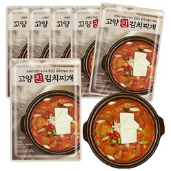 한끼뚝딱 간편 식사 밀키트 고양진 김치찌개 520g 6팩, 6개