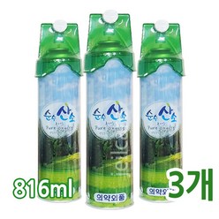 순수 산소 816ml, 3개