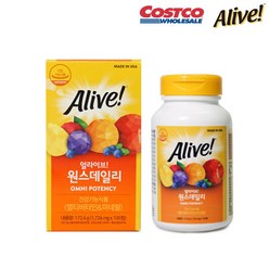 얼라이브 원스데일리 멀티비타민172.4mg x 100정, 선택옵션