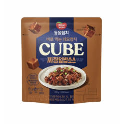 동원 참치 큐브 짜장덮밥 소스, 130g, 6개