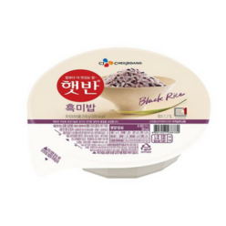 햇반 흑미밥, 210g, 9개