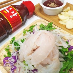 행운수산 동해안 싱싱 생선막회 1kg 야채+고추 마늘 고추장세트 생선회, 1팩 1박스 1kg