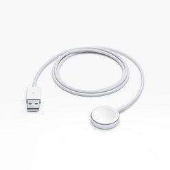 애플워치 호환 USB 케이블 일체형 무선충전기 1m