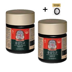 정관장 홍삼진고 100g+따라밴드 머리끈 증정, 2병, 100g