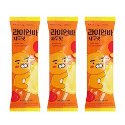 아이스크림할인 빙그레 라이언바 자두맛 1박스 (40개입), 40개, 75ml