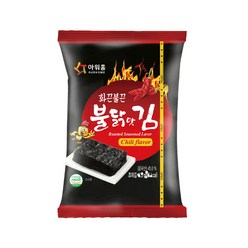 아워홈 불닭맛김 3g x10봉, 10개