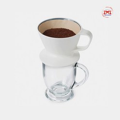 KOMODA 커피 핸드드립 무표백 천연 펄프 페이퍼 여과지 60매 / Brown