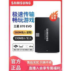Samsung MZ-77E250 860EVO 250G 데스크탑 노트북 870 솔리드 스테이트 드라이브 SSD 컴퓨터 500g, [04] 870EVO 250G+3.0 모바일 하드 드라