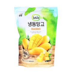 뉴뜨레 냉동 망고 다이스 1kg, 1개, 1kg(1개)