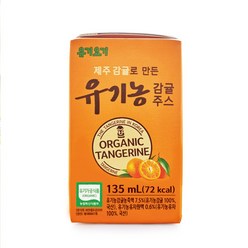 유기요기 유기농 감귤주스, 135ml, 24개