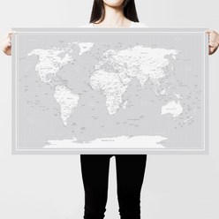 대형 세계지도 포스터, 세계지도2