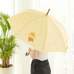 카카오프렌즈 KF 장우산 / 라이언 어피치 춘식이 / 튼튼한장우산 예쁜장우산 여성장우산 대형장우산 골프장우산