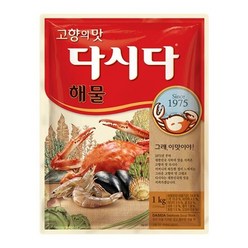 제일제당 해물다시다1kg-당일배송, 1kg, 1개