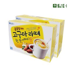 담터 고구마라떼 216g, 단품