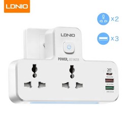멀티탭 LDNIO 전원 스트립 4 USB 포트 전기 소켓 범용 콘센트 홈 오피스 플매트 카펫 러그 어댑터 서지 보호기 스마트 네트워크 필터, [03] UK Plug, [02] SC2311, 03 UK Plug, 02 SC2311