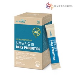 대상웰라이프 하루유산균19 (30포), 60g, 1개