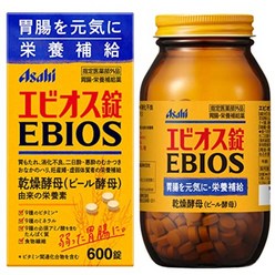 일본 아사히 에비오스정 600정 위장 영양보급약, 1개