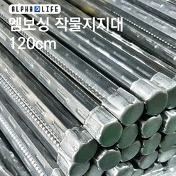 알파라이프 고추대 작물지지대 150cm / 120cm 고춧대 작물대 식물대 식물지지대, (엠보싱)작물지지대 120cm 30개