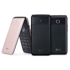LG 폴더폰 LM-Y110 알뜰폰 효도폰 학생폰 선불폰 공기계 모든 통신사 사용 가능, 블랙(중고)