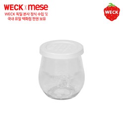 PE weck [메세몰] 시리즈 독일 웩 밀폐용기 유리용기+PE마개 세트상품, PE-762, 1개