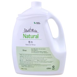 내추럴 린스 4.2kg 업소용 호텔용 사우나 대용량 4200ml, 1개