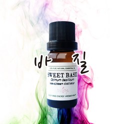 향기비법 아로마인사이트카드 천연아로마오일 바질 10ml, 1개