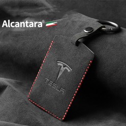 알칸타라 테슬라 디지털 카드키 케이스 모델 3 S Y X