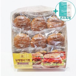 코스트코 신라명과 참깨 햄버거빵 70g X 18개입 + 더메이런 손소독제, 1세트