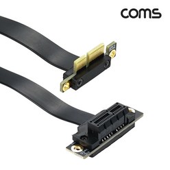Coms PCI-E 3.0 연장 아답터 1X배속 BD205, 1개