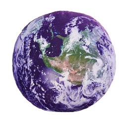 플러시 공간 행성 박제 장난감 크리 에이 티브 소프트 쿠션 박제 인형 장난감 행성 지구 성인을위한 봉제 인형, 스타일 B, 플러시 천