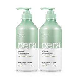 더마앤모어 세라마이드 두피 딥크렌징 샴푸, 600ml, 2개