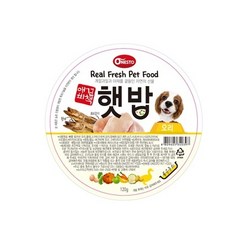 애견비책 햇밥 오리 120g (6개입), 1개