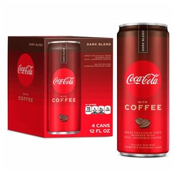 코카콜라 커피 다크 블렌드 355ml x 4캔