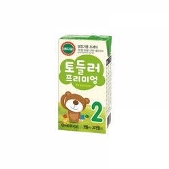 베지밀 프리미엄 토들러2 두유 190ml, 원액두유, 32팩