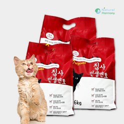 2+1 먼지없는 고양이 모래 집사인생 벤토나이트 18kg, 1세트