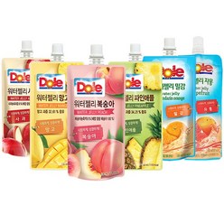 Dole 돌 워터젤리 6종 130mlx30개, 1개, 04 워터젤리 사과130mlx30개