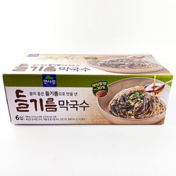 코스트코 면사랑 들기름 막국수 789g (131.5g x 6개) + HAPPING 봉지클립(대) 1P, 단품